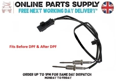 Sensores de temperatura de gases de escape para Peugeot 208 2008 308 3008 301 1.5 BlueHDi Foto 1 de 4