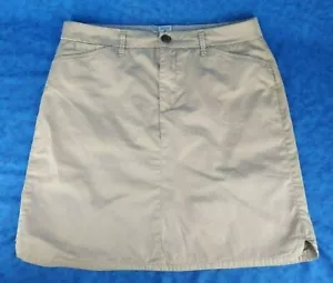 CROFT & BARROW Women Skort SIZE 6 Golf Tennis Beige Cotton Spandex - Picture 1 of 9