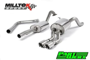 for Ford Fiesta MK7/MK7.5 1.0T EcoBoost Milltek Sport Cat Back Exhaust Res Po... - Picture 1 of 8