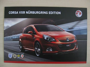 Vauxhall Corsa VXR Nurburgring Edition UK Sales Brochure (2011) - Picture 1 of 6