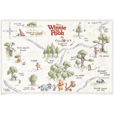 ~ Disney ~ Winnie the Pooh Poster ~ 100 Acre Wood ~ Piglet ~ Eeyore ~ Tigger ~