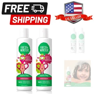 Kids Shampoo & Conditioner Set, Toxin-Free, 2 Pack, Tear-Free, 8.5oz Each - Picture 1 of 9