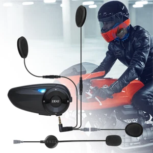 Intercomunicador Moto Bluetooth 5.0 Motorcycle Intercom Headset 7 Riders FM Q7 - Picture 1 of 11
