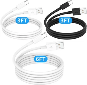 Car Charger for iPhone 16 15 Carplay Cable, 3Pack [3FT+3FT+6 FT] A to USB C Cord - Picture 1 of 7