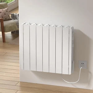 Electric Wall Heater for Indoor Use 1500W Adjusting Thermostat Convection Space - Picture 1 of 7