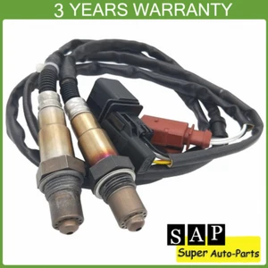 Set of 2 Front & Rear Oxygen Sensor For Audi A4 A8 VW Beetle Golf Jetta Passat - Picture 1 of 5