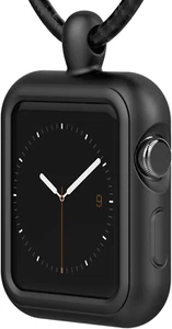 Compatible with Apple Watch Necklace Pendant Silicone Case Cover Replacement - Picture 1 of 12