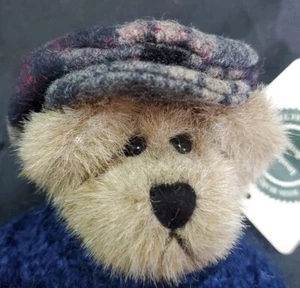 Boyds Bears & Friends Chase Bearimore Newsboy Hat Sweater Blue Pants Tag #913930 - Picture 1 of 13