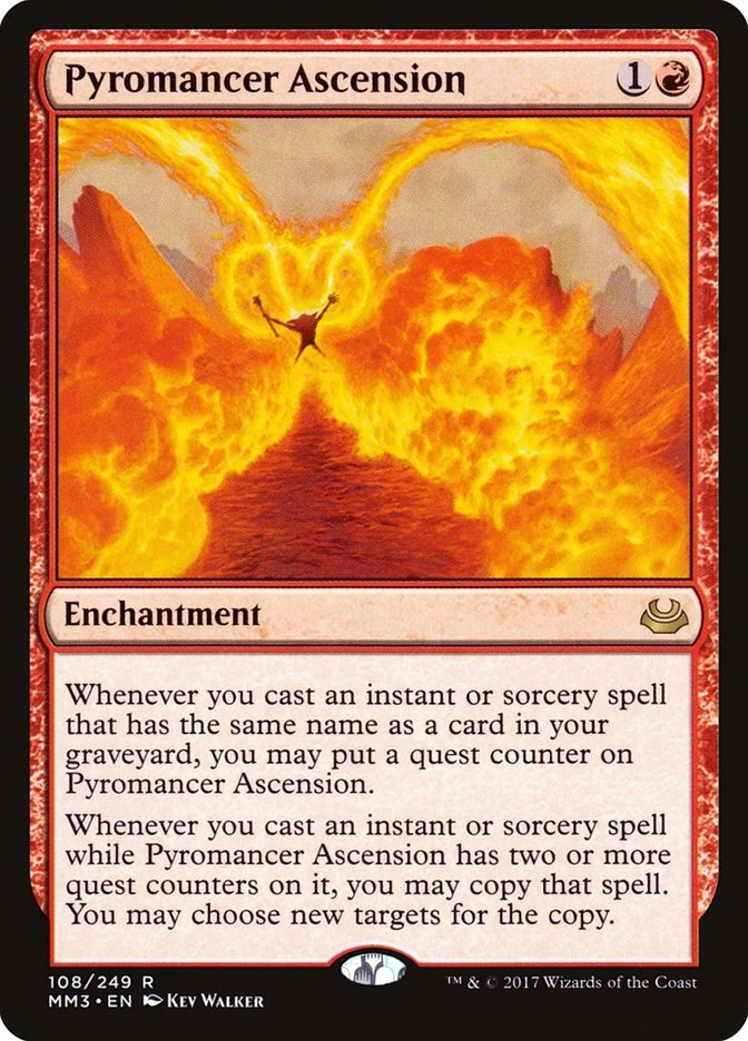 Pyromancer Ascension 108 Rare Modern Masters 2017 MM3 MTG - Image 1 of 1