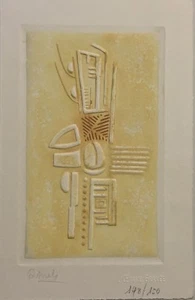 Rene Mels - Eine Original Radierung. Eines von 150 signierten Exemplaren. - Bild 1 von 4