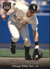 1995 Upper Deck Electric Diamond White Sox Baseball Card #201 Robin Ventura