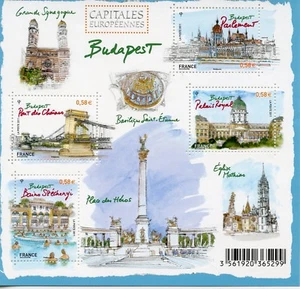 TIMBRE FRANCE NEUF BLOC FEUILLET N° F4538 ** CAPITALES EUROPEENNES BUDAPEST - Photo 1/1