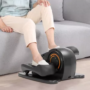 Under Desk Elliptical Machine Compact Electric Leg Foot Pedal Exerciser Trainer - Picture 1 of 21