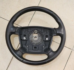 Ford BA BF Falcon XR6 XR8 XR Sports Black Leather Steering Wheel **WORN** - Picture 1 of 17