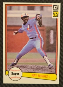 1982 Donruss #414 Ray Burris! Montreal Expos - Picture 1 of 2
