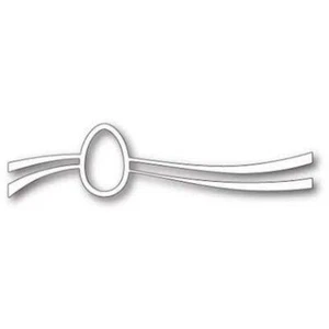 Poppy Stamps Memory Box Cutting Die "Egg Swoosh" #1708 Easter Dies - Picture 1 of 1