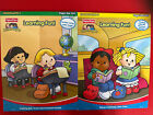 Fisher Price Little People Learning Fun Workbooks Kindergarten I & Ii (Set of 2)