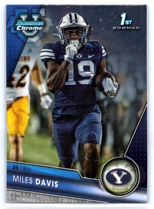 Miles Davis 2023 Bowman Chrome University #72