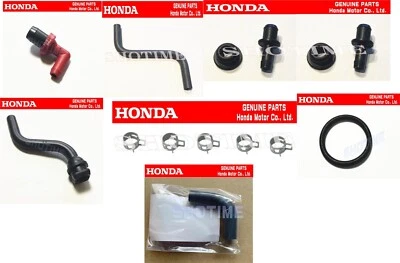 HONDA CIVIC EG6 SiR B16A PCV Valve Hose Joint Grommet Clamp Set OEM Breather - Image 1 of 2