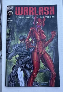 WARLASH #1 Cold Metal Mayhem Dave Faught firmado por el artista Frank Forte con certificado de autenticidad - Imagen 1 de 13