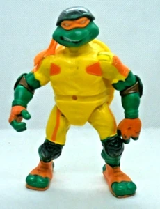 Figura de acción 2003 TMNT Teenage Mutant Ninja Turtles Thrashin' Mike Michelangelo - Imagen 1 de 2