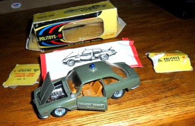 Politoys Alfa Romeo M 537 2600 Pantera "Squadra Mobile" & BOX 🚔 - image 1 of 4