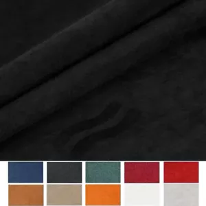 Alcantara Fabric Cloth For Car Interior Trim Line Drawers Jewelry Box Faux Wrap - Picture 1 of 23