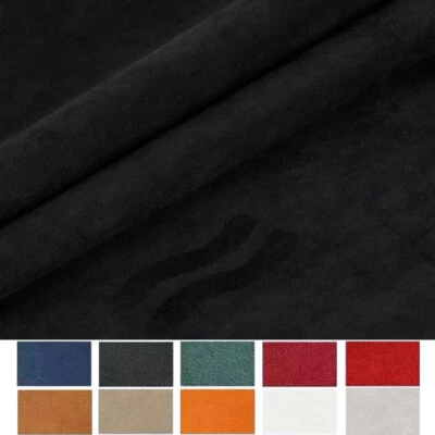 Alcantara Fabric Cloth For Car Interior Trim Line Drawers Jewelry Box Faux Wrap - Image 1 of 4