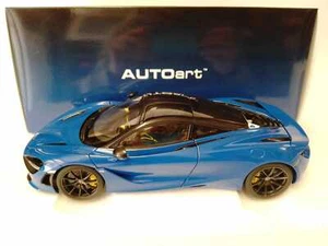 Autoart Mclaren 720S Paris blue metallic blue 1/18 76073 - Foto 1 di 3