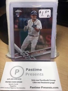 2017 Topps Chrome #2 JaCoby Jones RC Detroit Tigers - Picture 1 of 2