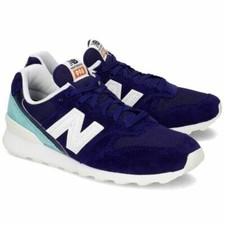 new balance 574 series navy blue womens trainers