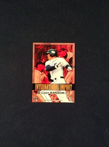 Cody Ransom 2014 BBM Lions #L87