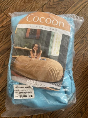 Cubierta de microgamuza Jaxx Cocoon 6 pies verde azulado Foto 1 de 4