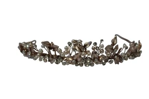 Warren York Floral - Rose Gold Coloured - Bridal Headdress/Tiara - Picture 1 of 7