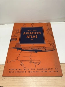 1933 - 1934  AVIATION ATLAS GULF REFINING COMPANY - Picture 1 of 20