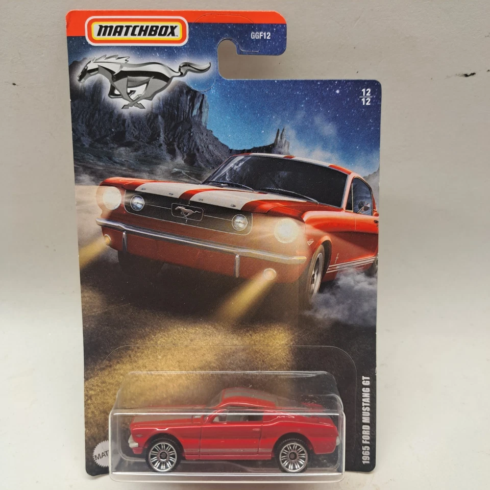 2020 Matchbox 1965 Ford Mustang GT Series #12 Red Wave 2