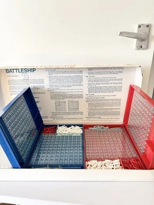 Vintage Battleship Game by MB (1983) 2 Player age 8 to Adult Complete - Image 1 of 4