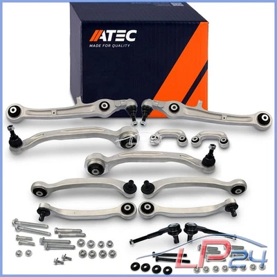 ATEC KIT DE BRAS DE SUSPENSION AVANT 14 PIÈCES POUR AUDI A6 4F C6 BJ 04-11 - Photo 1/4