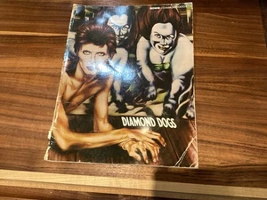 VGT David Bowie Diamond Dogs Warner Bros Song Book 1974 Softcover Read - Picture 1 of 18