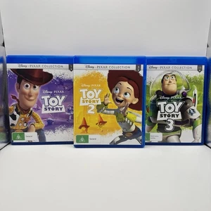 Toy Story 1 2 3 Blu-Ray Bundle DVD 1-3 Pixar Special Edition All Regions Disney - Picture 1 of 16