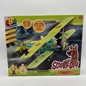 Scooby Doo Wingwalker Building Set Wing Walker Plane Shaggy Glow In Dark Skeleto - Picture 1 of 14
