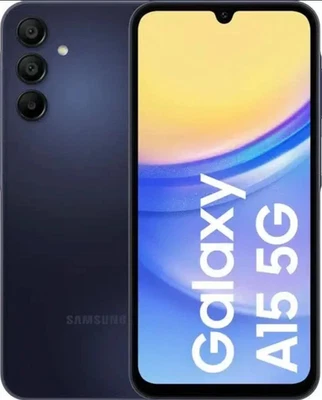 Samsung Galaxy A15 5G 128GB Dual Sim Unlocked Smartphone - Brand New - Black - Image 1 of 4