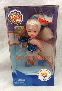2001 Kelly Club Figure Skater Kelly Doll 52761 2002 SLC Olimpiadi Invernali Alto 4" - Foto 1 di 2