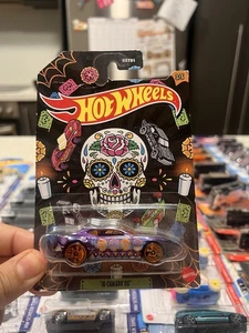 Hot Wheels 2022- HW Halloween- ‘16 Camaro SS- Dia De Los Muertos- Blue - Picture 1 of 6