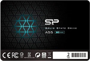 Silicon Power SSD 2TB 3D NAND A55 SLC Cache Performance Boost 2.5 Inches SATA I - Picture 1 of 1