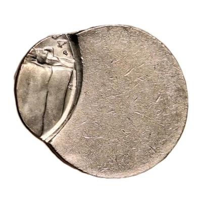 1994? Moneda Jefferson Nickel Rara 90% Descuento Centro Golpe Genuina Como Nueva Error! Foto 1 de 4