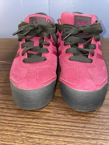 Adidas Samoa Women’s Pink And Black Size 8.5 Fuschia Magenta - Picture 1 of 11