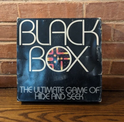 NEW Vintage 1978 BLACK BOX Ultimate Game of Hide & Seek Parker Brothers Strategy - Image 1 of 4