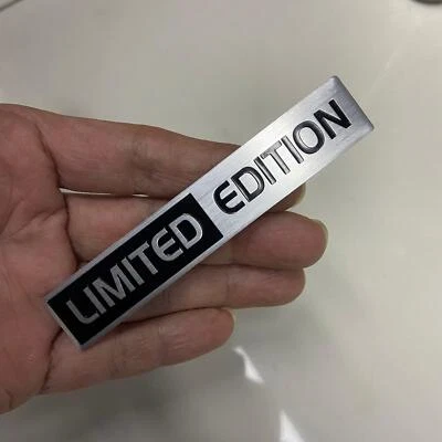 Metal Limited Edition Car Trunk Rear Fender Side Decal Sticker Badge Emblem  - Image 1 of 4