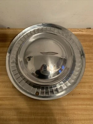 1956 Plymouth Belvedere Savoy Plaza 15" Inch Hubcap Wheel Covers 56 Oem Mopar ! - Image 1 of 4